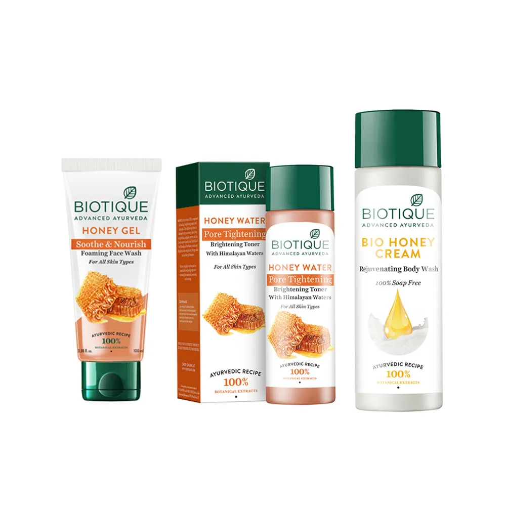 Biotique Honey Combo( Pack Of 3)