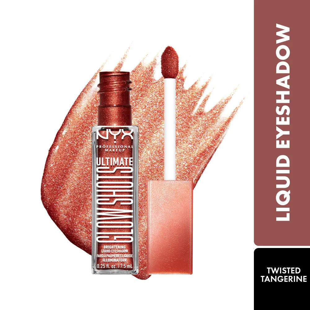 NYX Professional Makeup Ultimate Glow Shots Liquid Eyeshadow - Twisted Tangerine