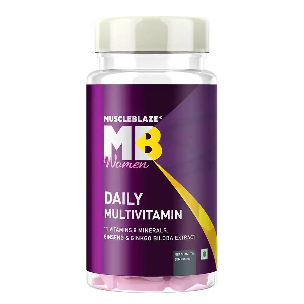 MuscleBlaze Women Daily Multivitamin OP,  60 tablet(s)  Unflavoured