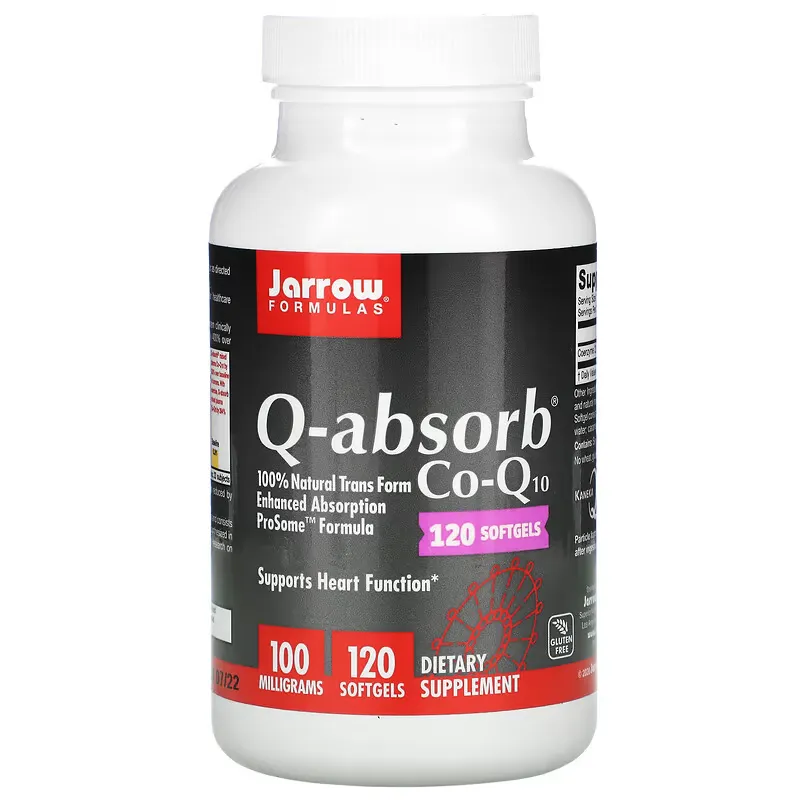 Q-absorb Co-Q10, 100 mg, 120 Softgels