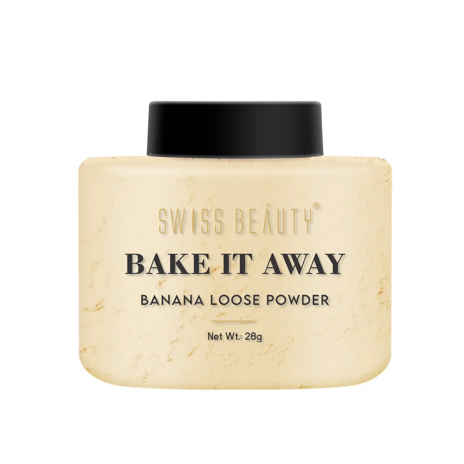 Swiss Beauty Bake It Away Loose Powder Banana Powder 01 - 28 gm