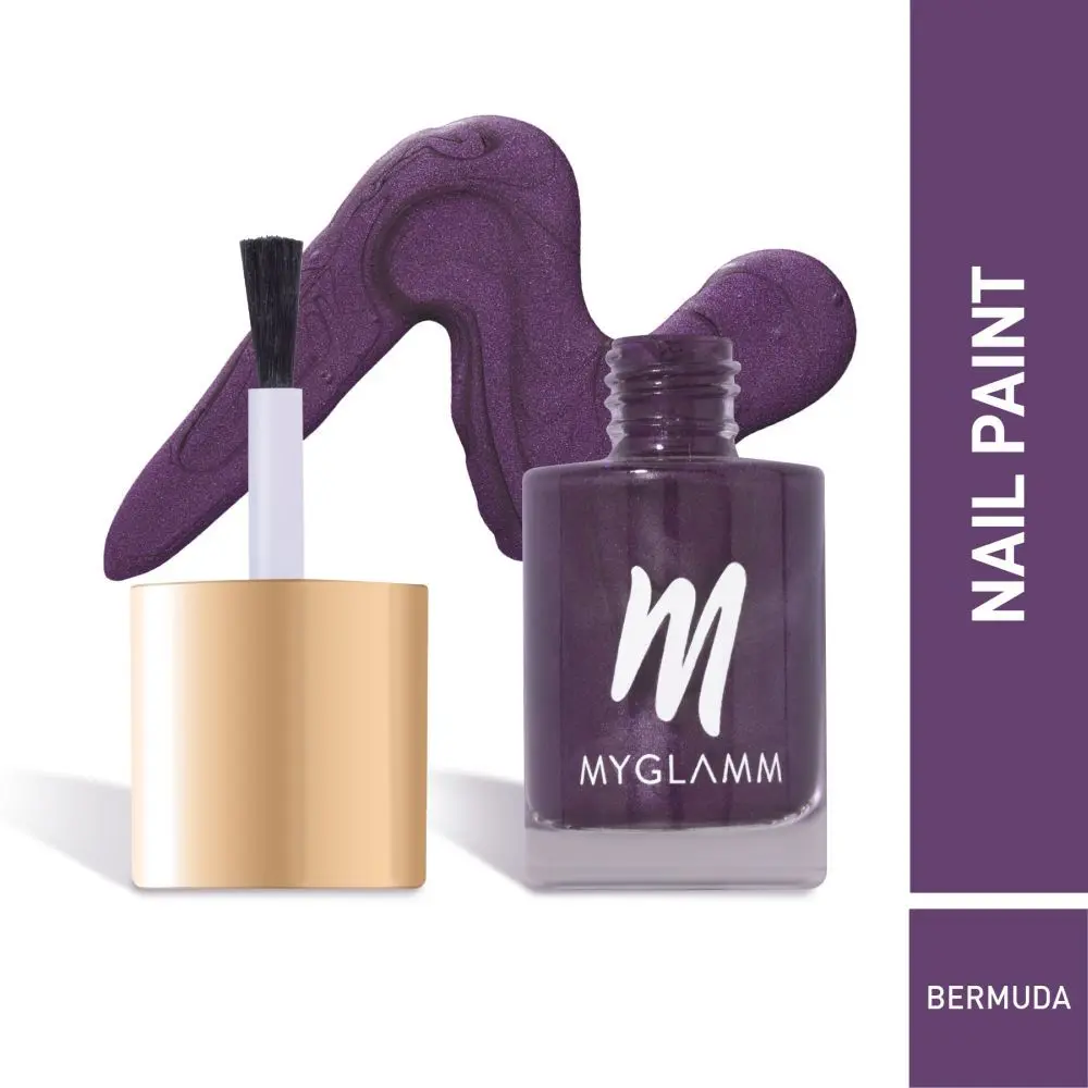 MyGlamm Wandurlust Matt Chrome Nail Paint-Bermuda-11ml