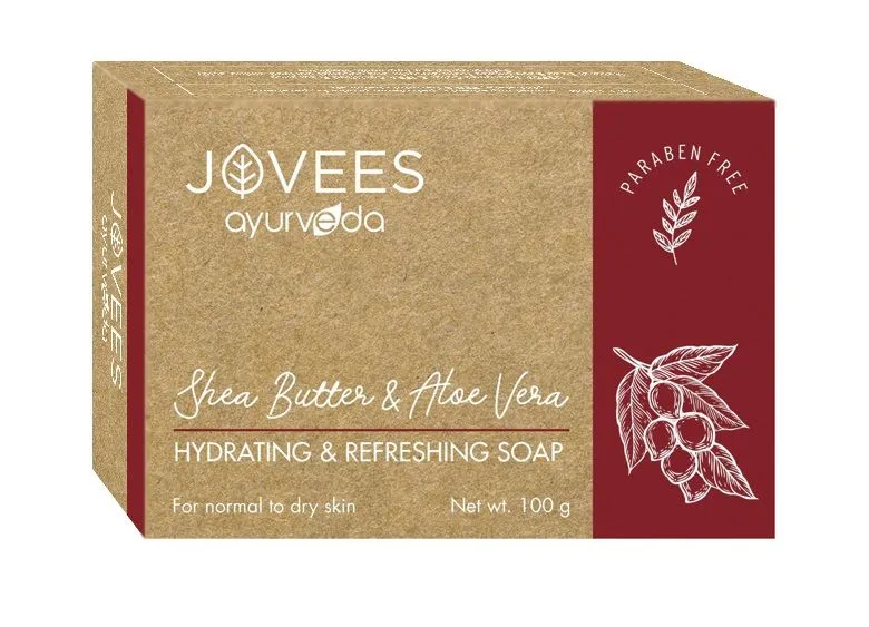 Jovees Shea Butter & Aloe Vera Hydrating & Refreshing Soap