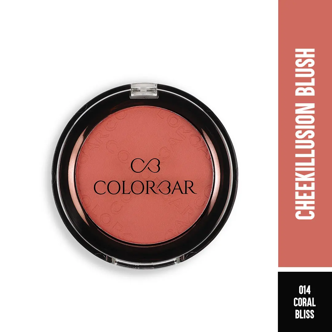 Colorbar Cheekillusion Blush Coral Bliss (4 g)