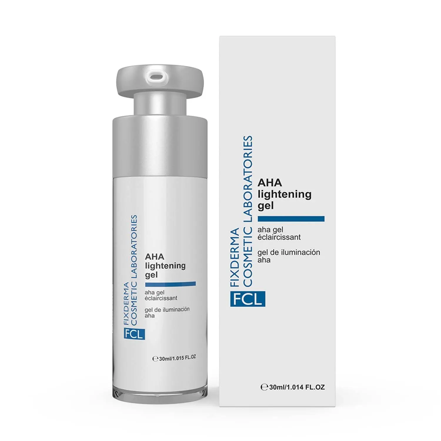 Fixderma Cosmetic Laboratories Aha Lightening Gel for Hyperpigmentation and Healthy Cell Renewal, While Exfoliating Away Dry and Dead, Complexion-Dulling Cells 30ml