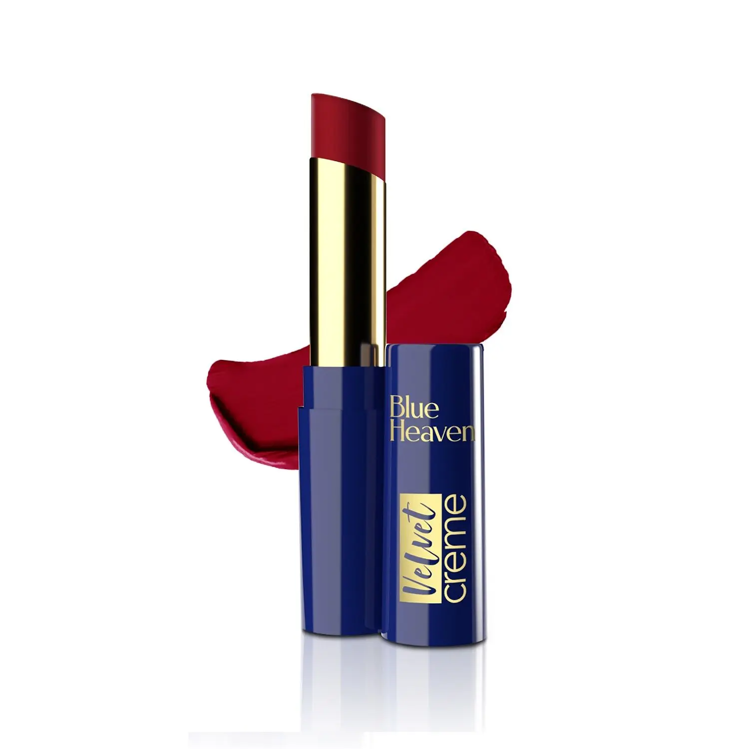 Blue Heaven Velvet Creme Lipstick, Flirty red, 3.5gm