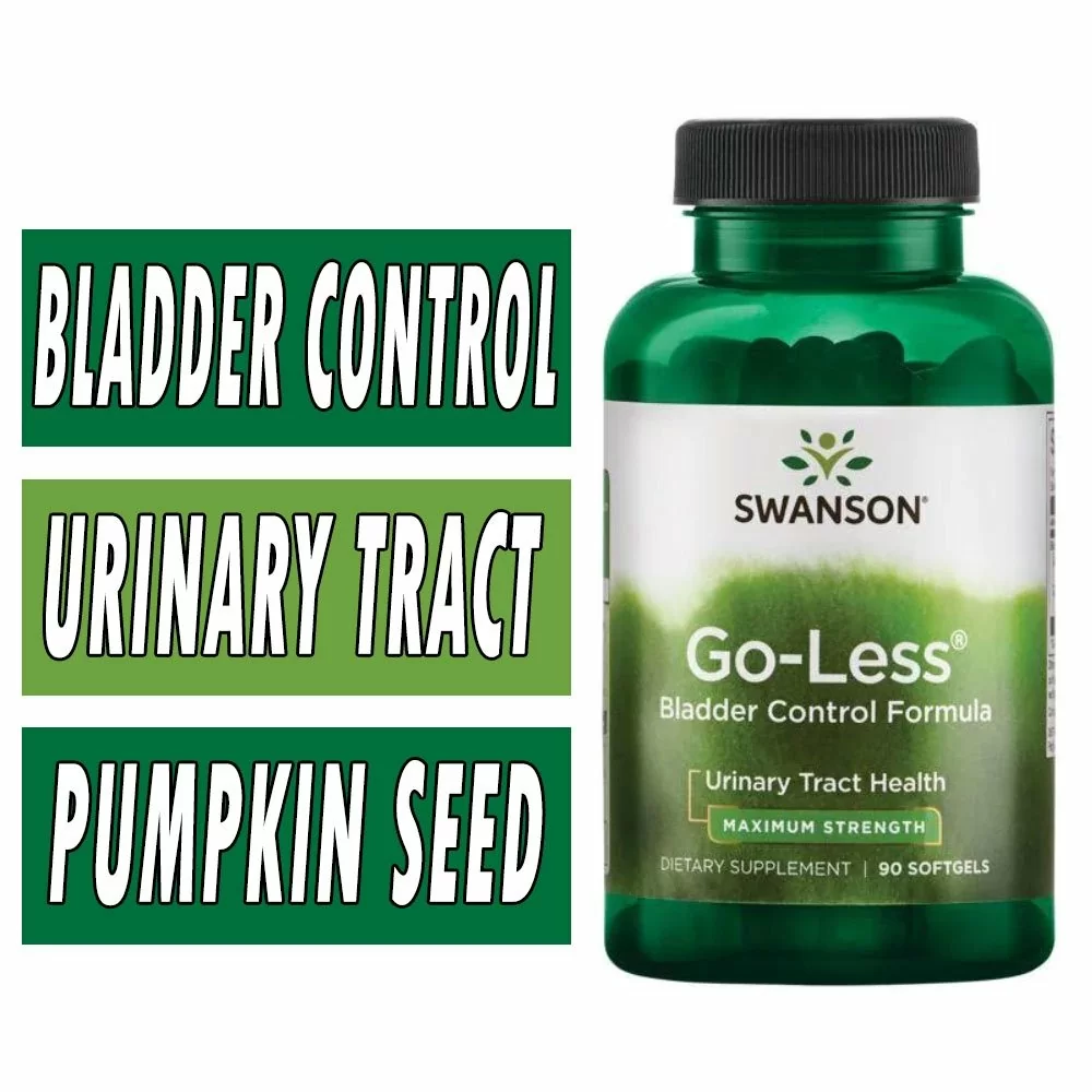 Swanson Go-Less Bladder Control - 90 Softgels