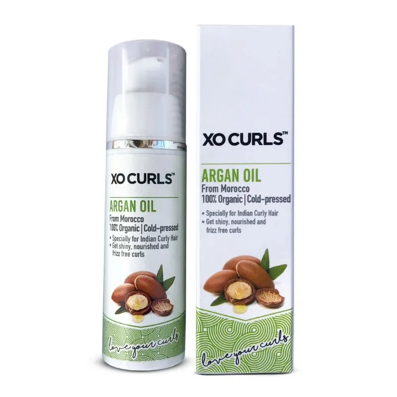 XO Curls 100% Pure Cold-pressed Organic Argan Oil