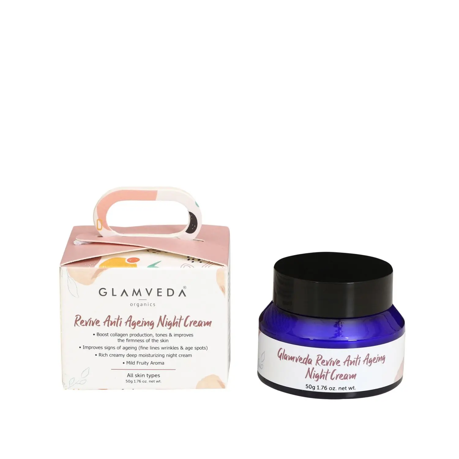 Glamveda Revive Anti Ageing Night Cream 50gm