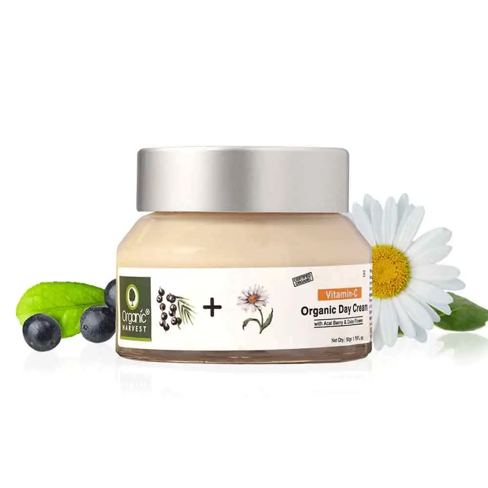 Organic Harvest Vitamin C Day Cream,  50 g  for All Types of Skin