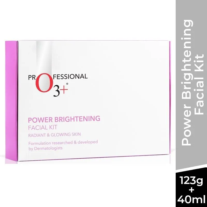 O3+ Power Brightening Facial Kit For Dull & Uneven Skin