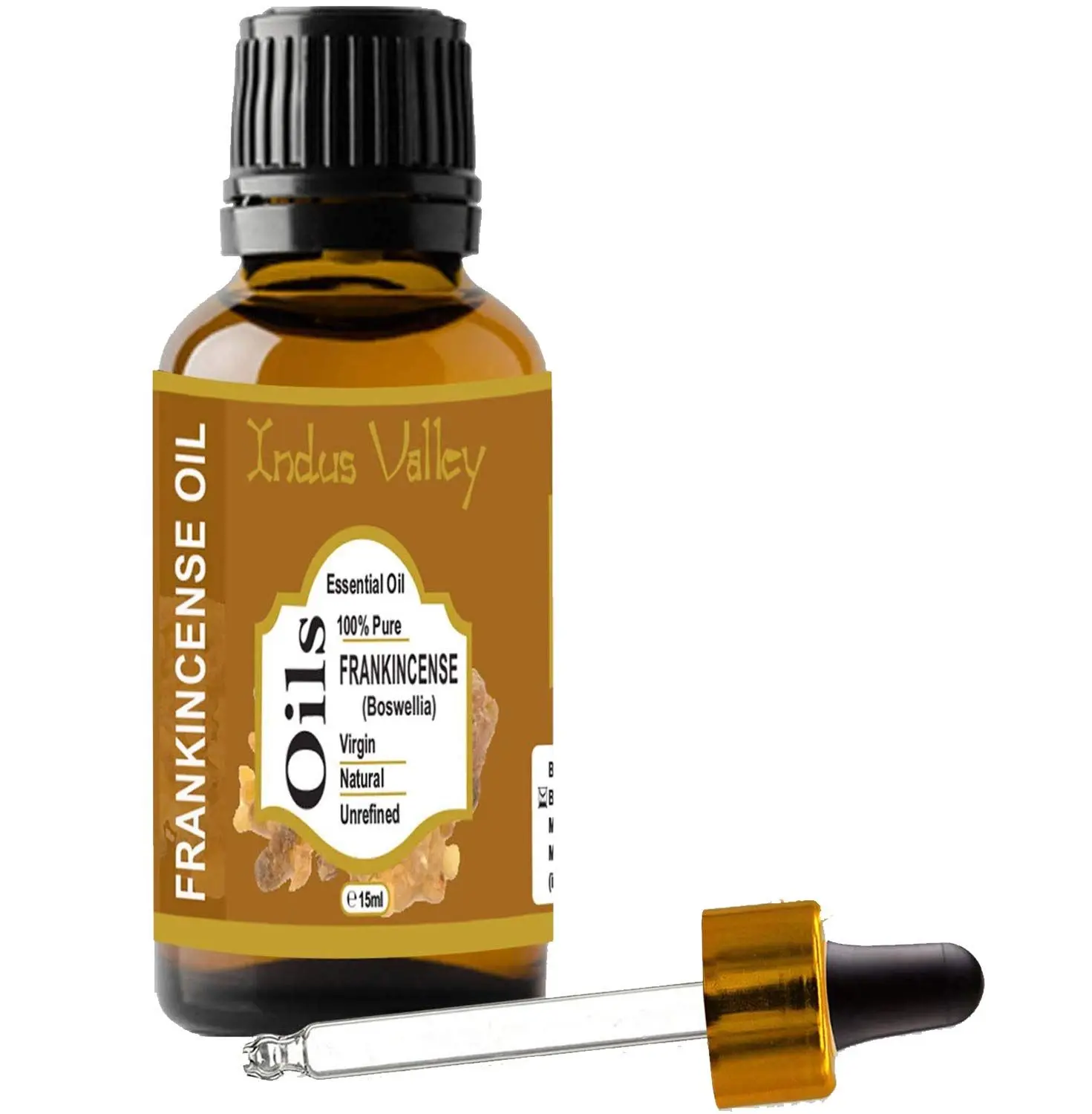 Indus Valley Bio Organic Frankincense Essential Oil (15 ml)