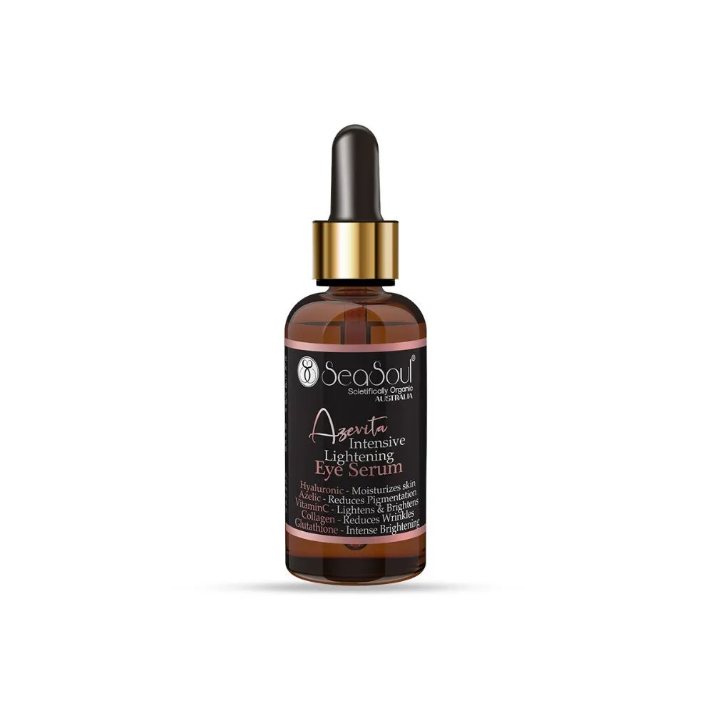 SeaSoul Lightening Eye Serum for Dark Circles, Puffiness, Wrinkles & Crow Feet Reduction