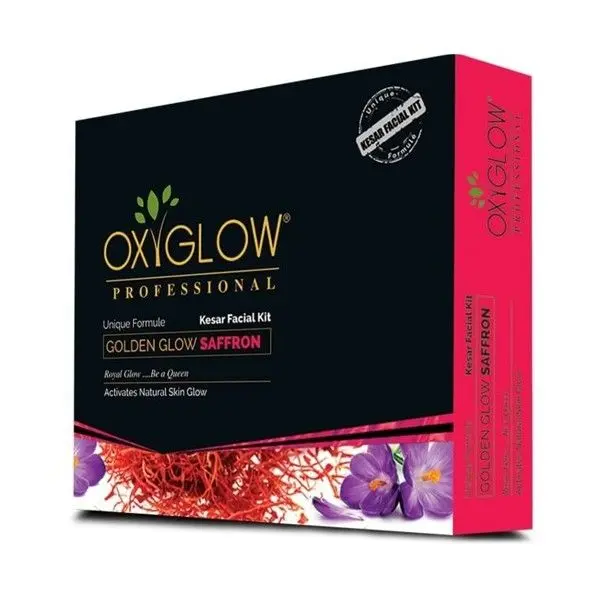 OxyGlow Herbals Kesar fairness Glow facial kit,1000g,Natural,All skin