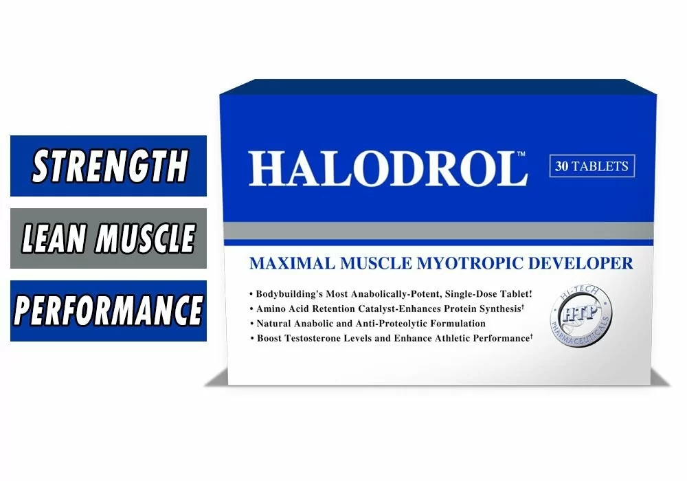 Halodrol - Hi Tech Pharmaceuticals - 30 Tablets