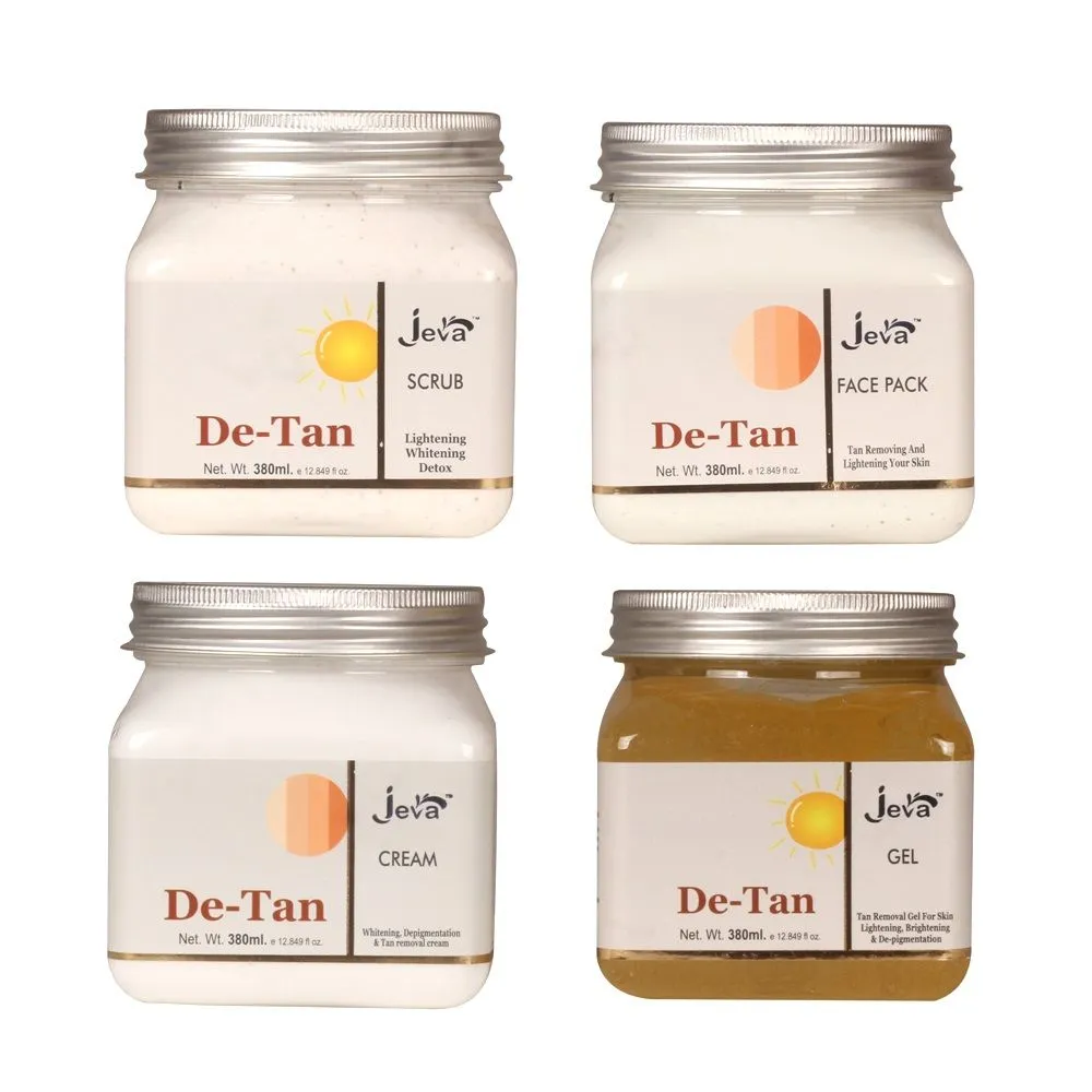 Jeva Detan Eco Facial Kit - Pack of 4