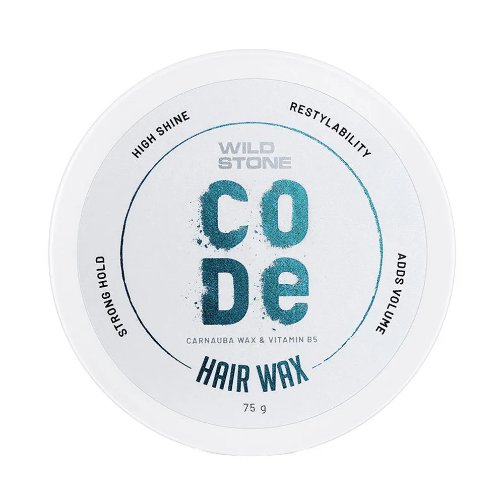 Wild Stone Code Hair Wax For Men