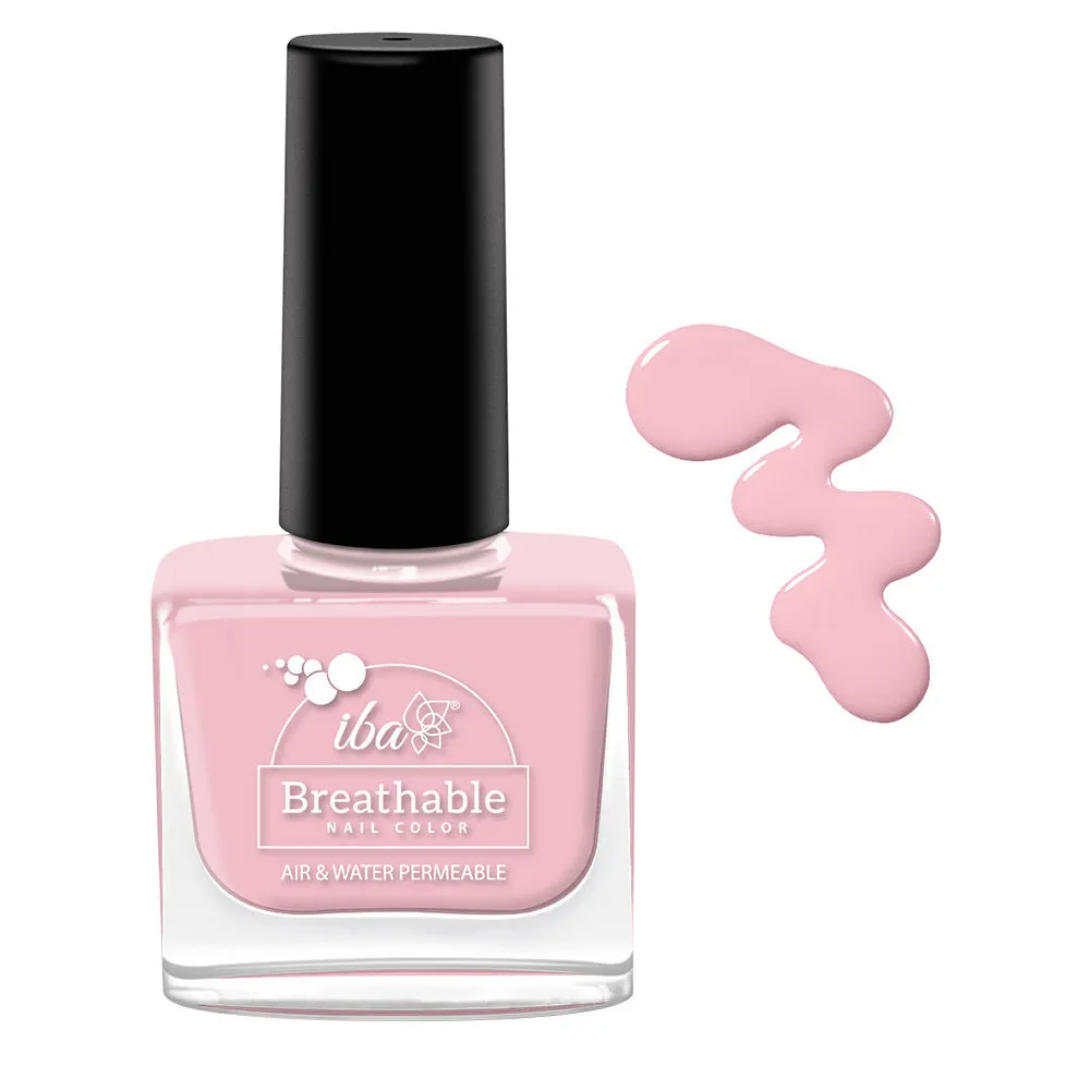 Iba Argan Oil Enriched Breathable Nail Color - B03 Rose Quartz