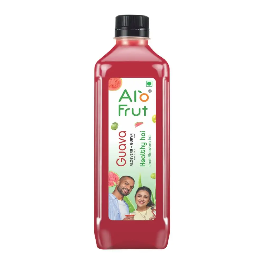 Alo Frut Guava Aloevera Juice,  0.200 L  Guava (Pack of 48)