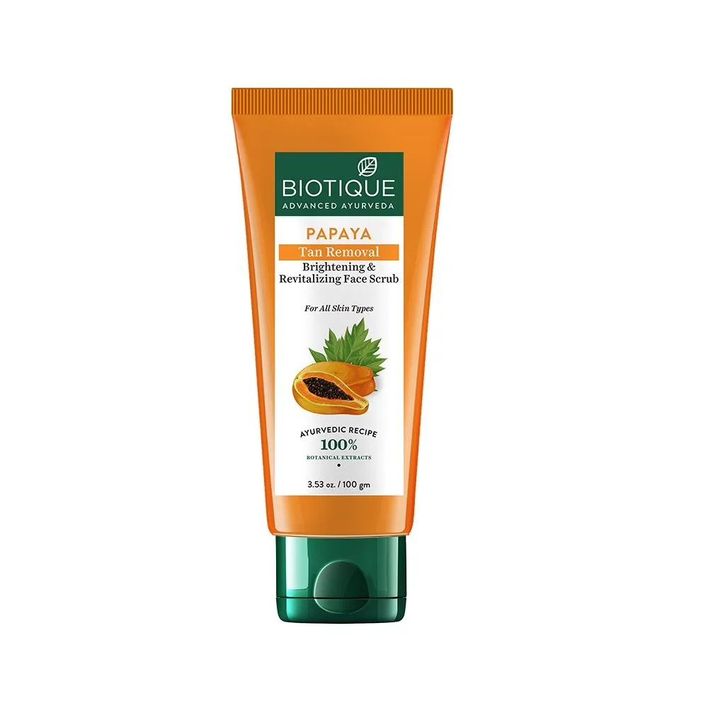 Biotique Bio Papaya Revitalizing Tan removal Scrub