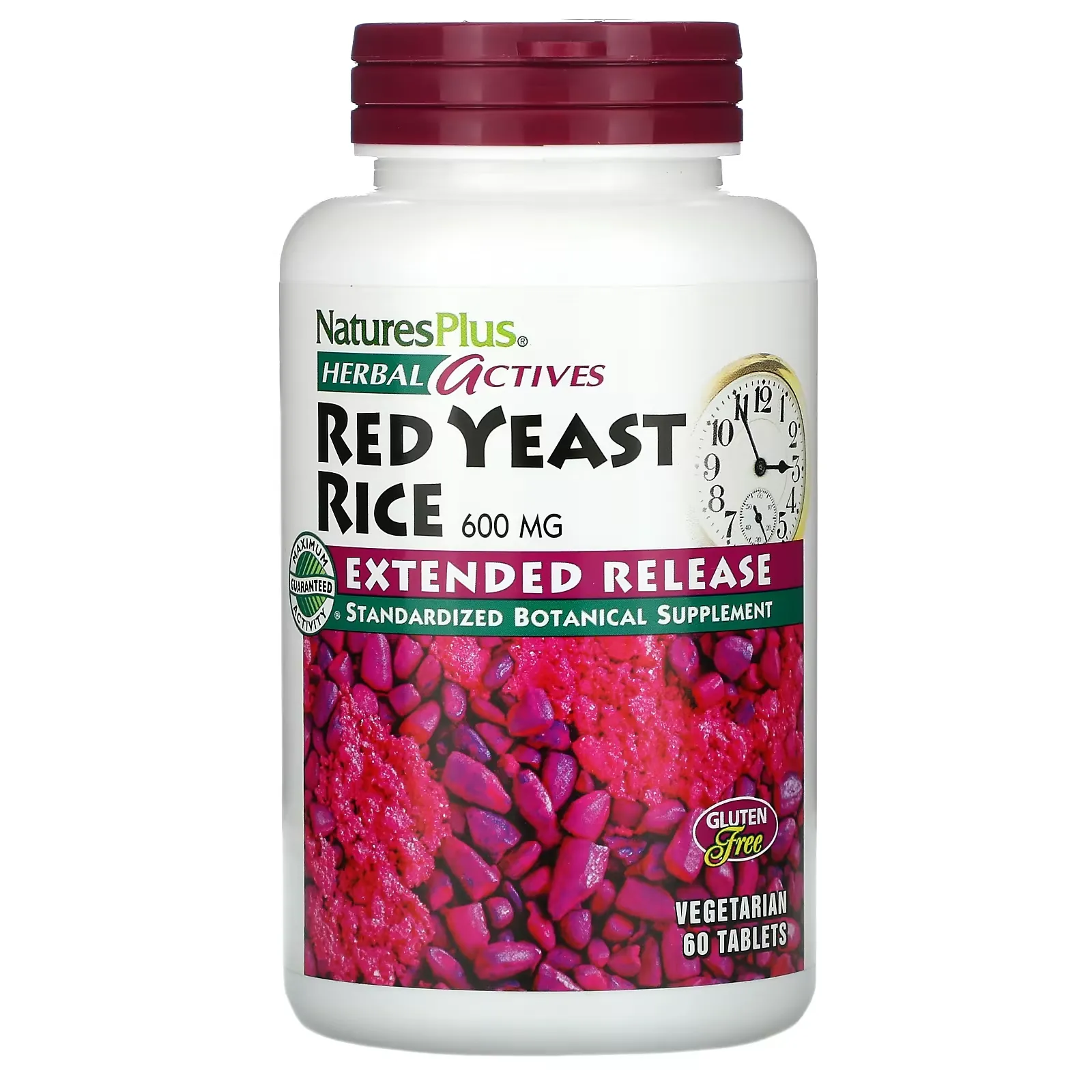 Herbal Actives, Red Yeast Rice, 600 mg, 60 Vegetarian Tablets