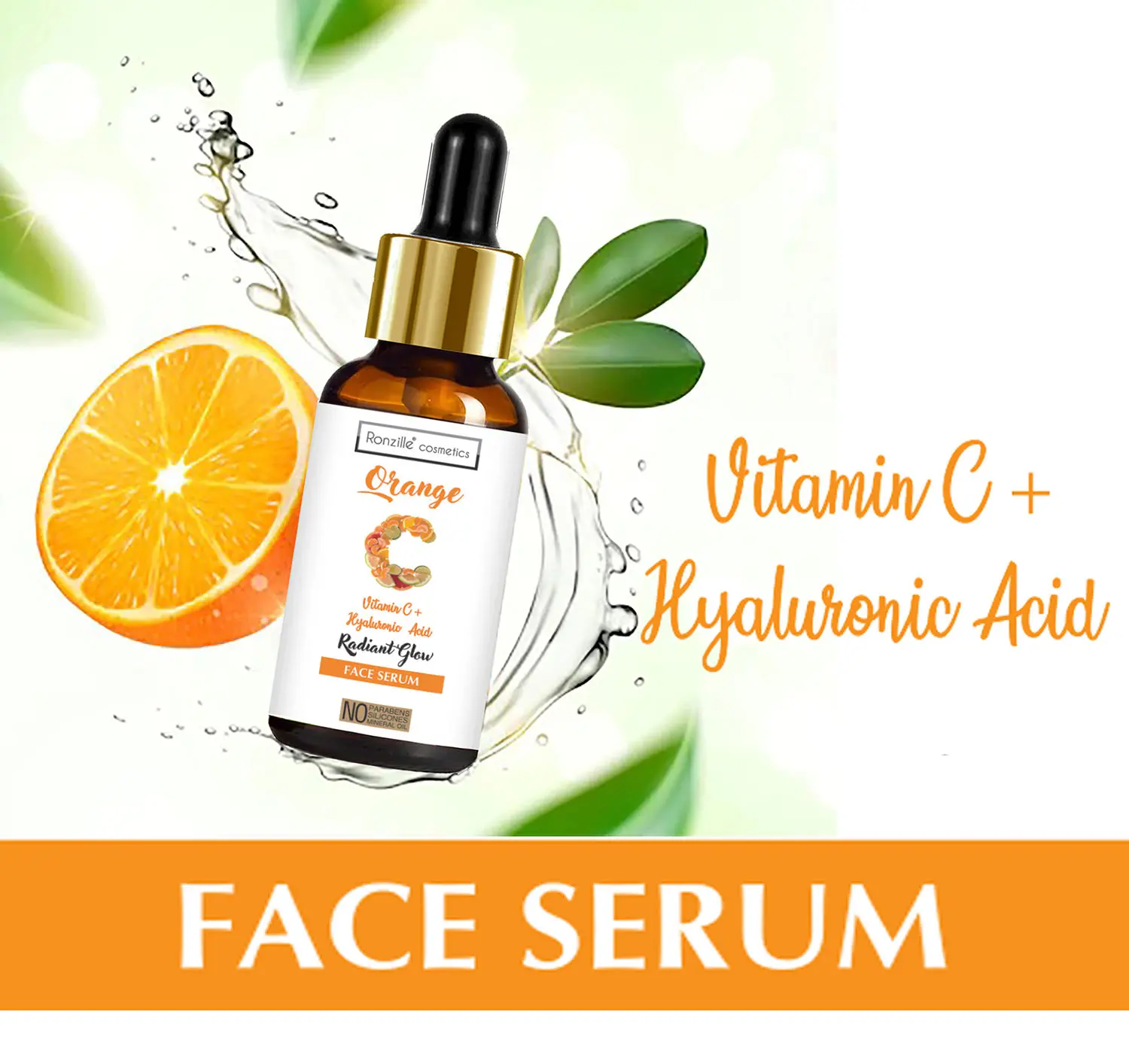 Ronzille Vitamin C Age Defining Face Serum Fast Absorption -10 Ml