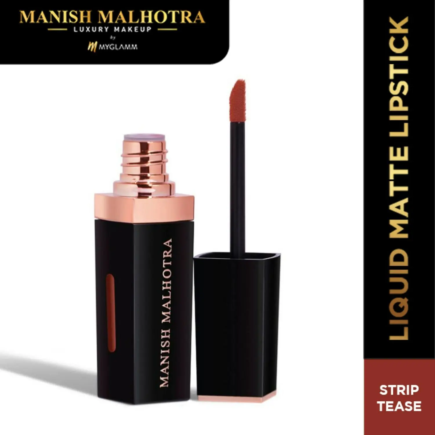 Manish Malhotra Beauty By MyGlamm Liquid Matte Lipstick-Strip Tease-7gm