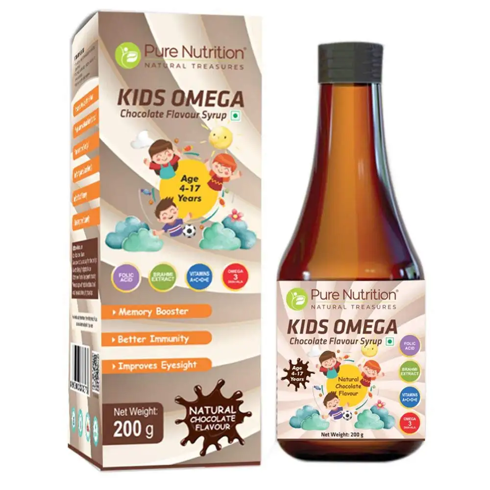 Pure Nutrition Kids Omega Syrup,  200 g