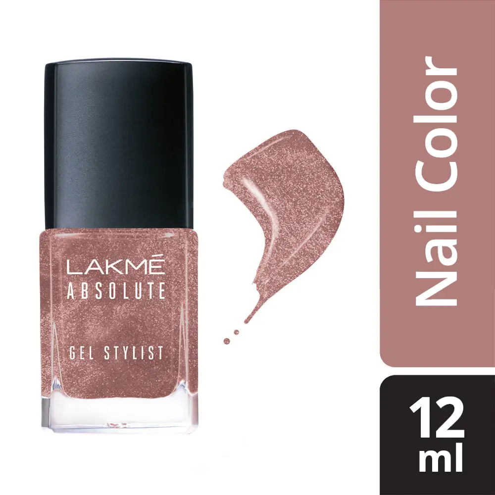 Lakme Absolute Gel Stylist Nail Color, Trinket (12 ml)