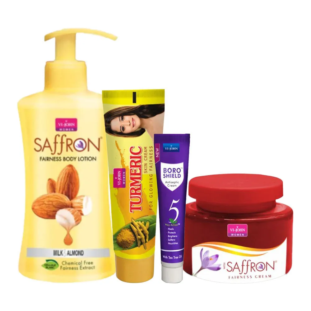 VI-JOHN Saffron Women's Daily Care Kit