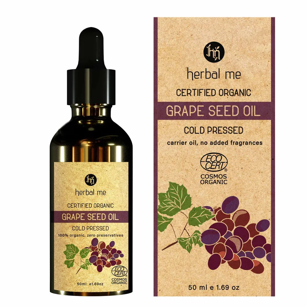 Herbal Me Cold Pressed Grape Seed Oil