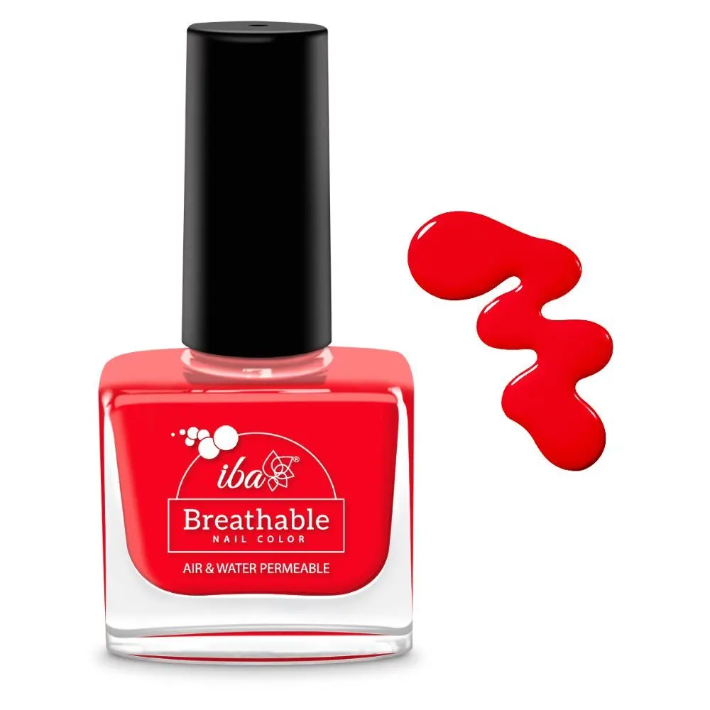 Iba Breathable Nail Color - B11 Red Velvet (9 ml)