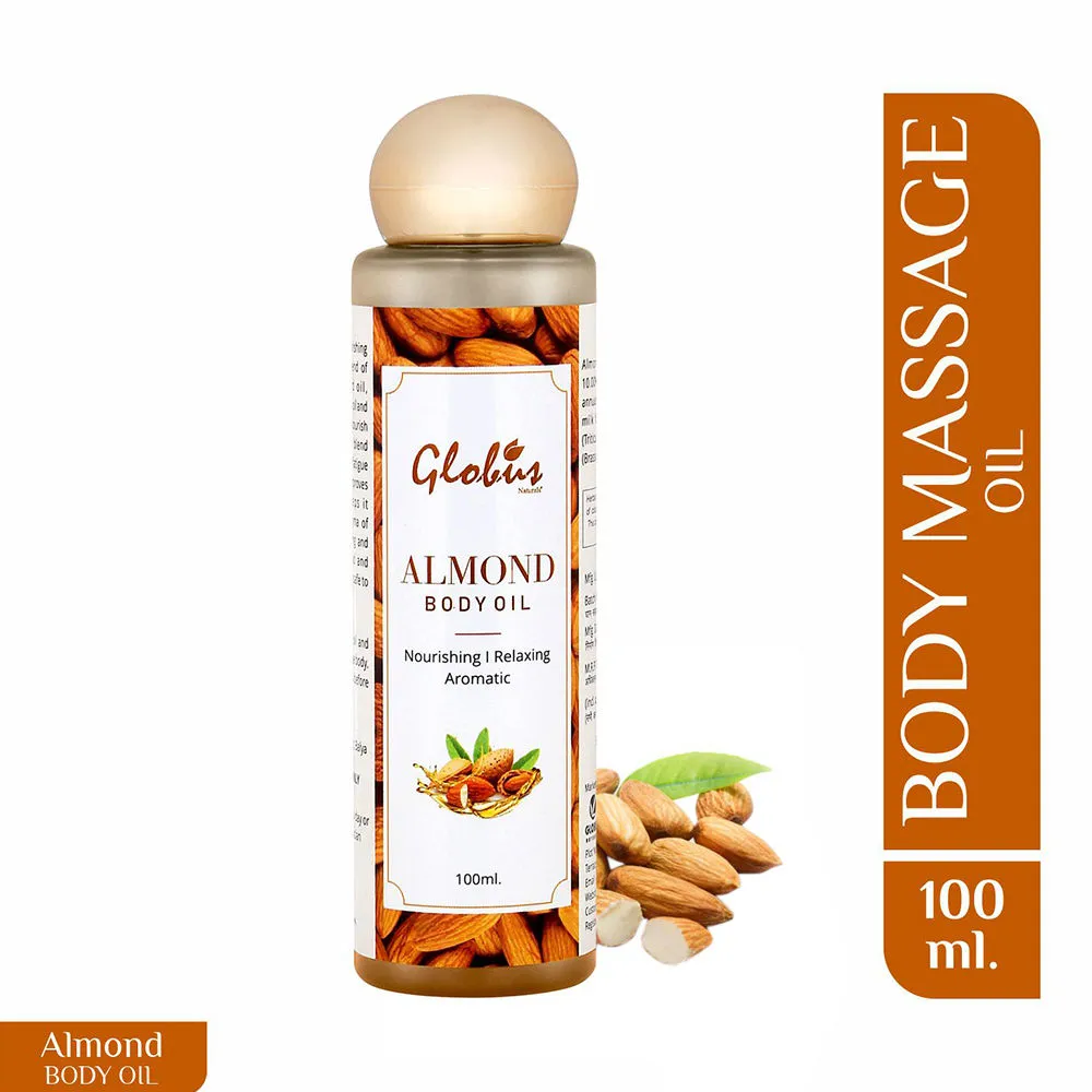 Globus Naturals Almond Body Massage Oil