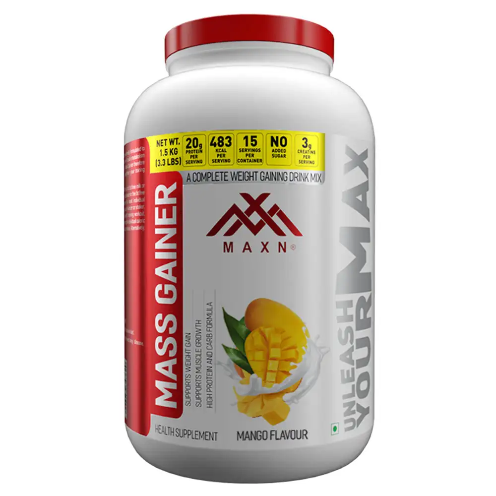 Maxn Mass Gainer,  3.3 lb  Mango