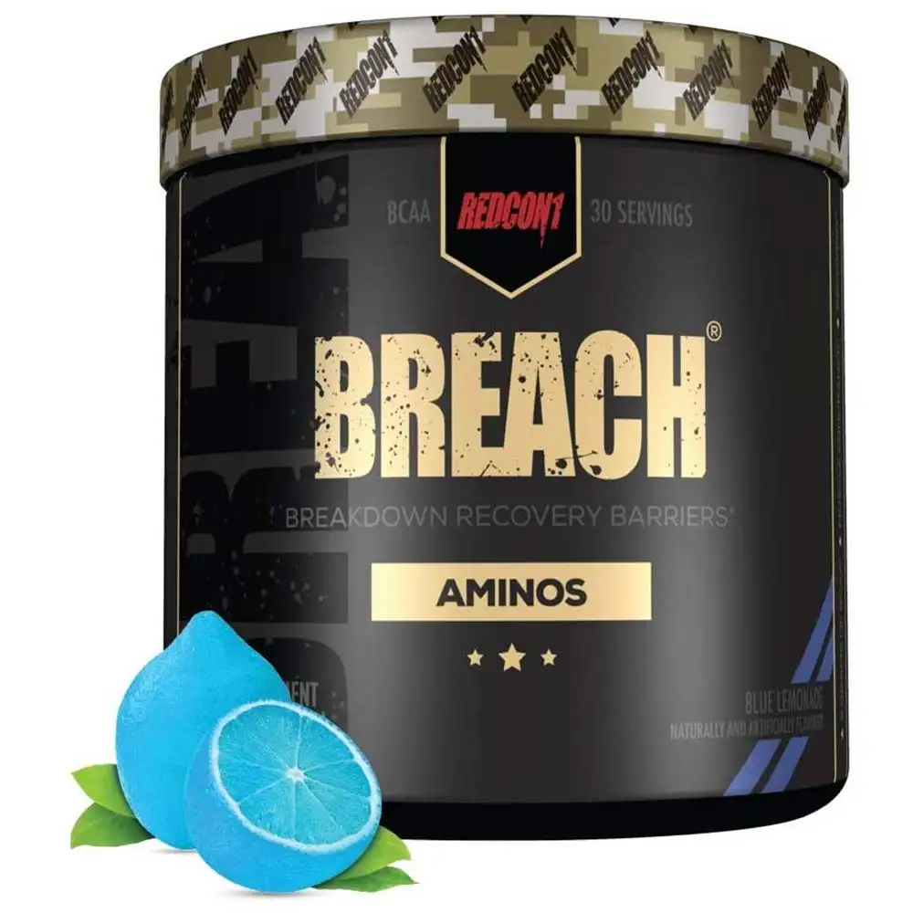 Redcon1 Breach,  0.429 lb  30 Servings  Blue Lemonade