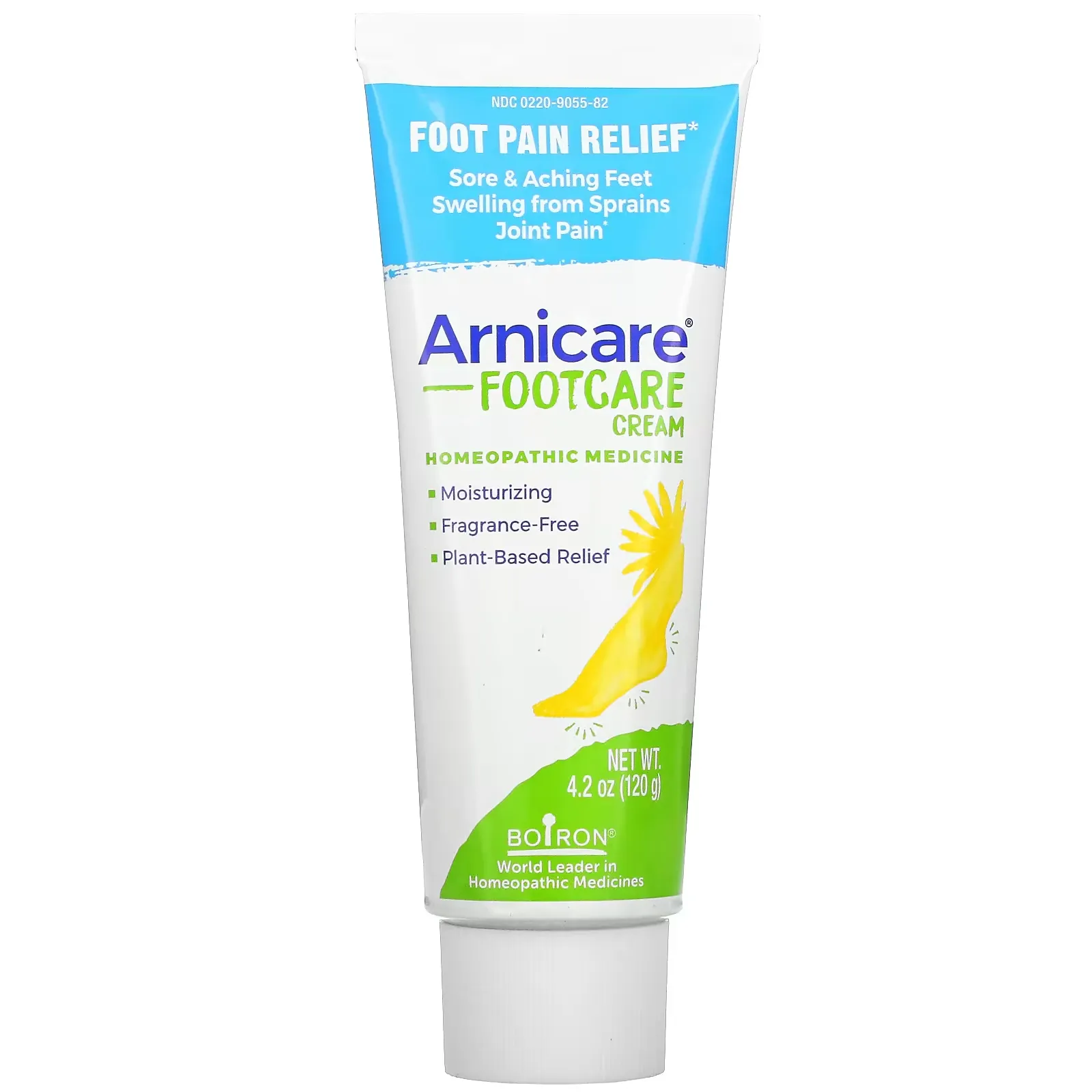 Arnicare Footcare Cream, Foot Pain Relief, 4.2 oz (120 g)