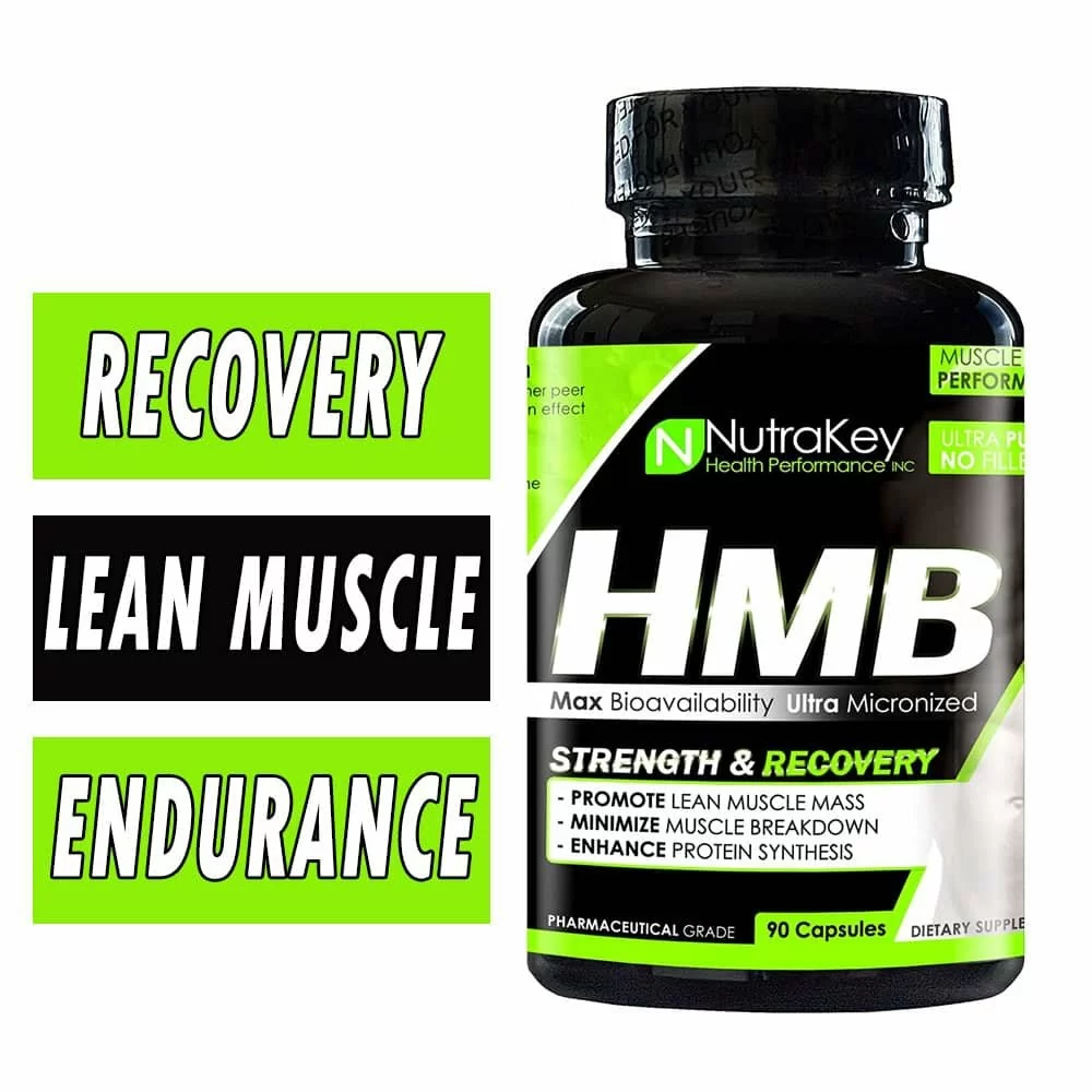 NutraKey HMB - 1000 mg - 90 Capsules