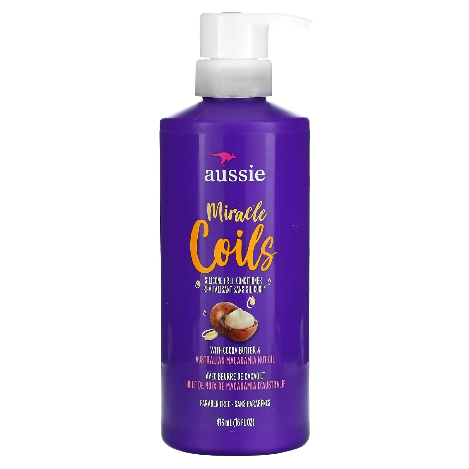 Miracle Coils, Silicone Free Conditioner, 16 fl oz (473 ml)