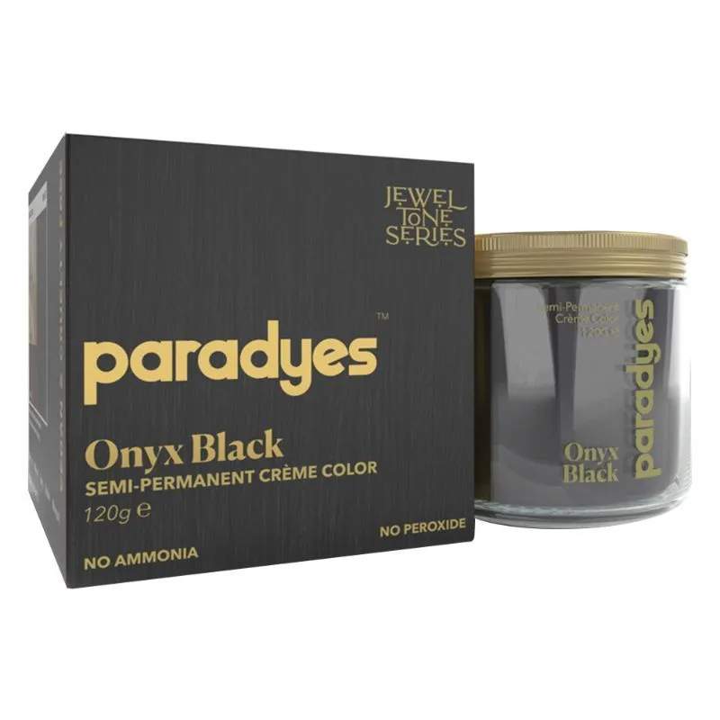 Paradyes Hair Color Jar - Onyx Black