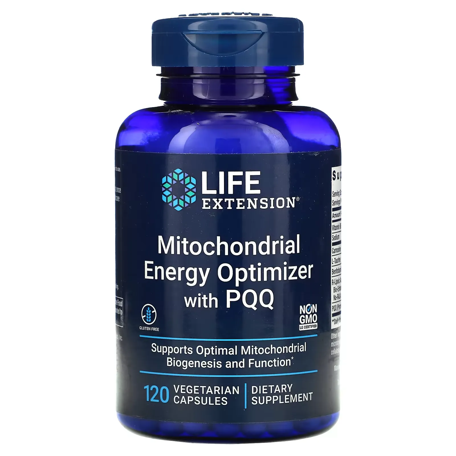 Mitochondrial Energy Optimizer with PQQ, 120 Vegetarian Capsules