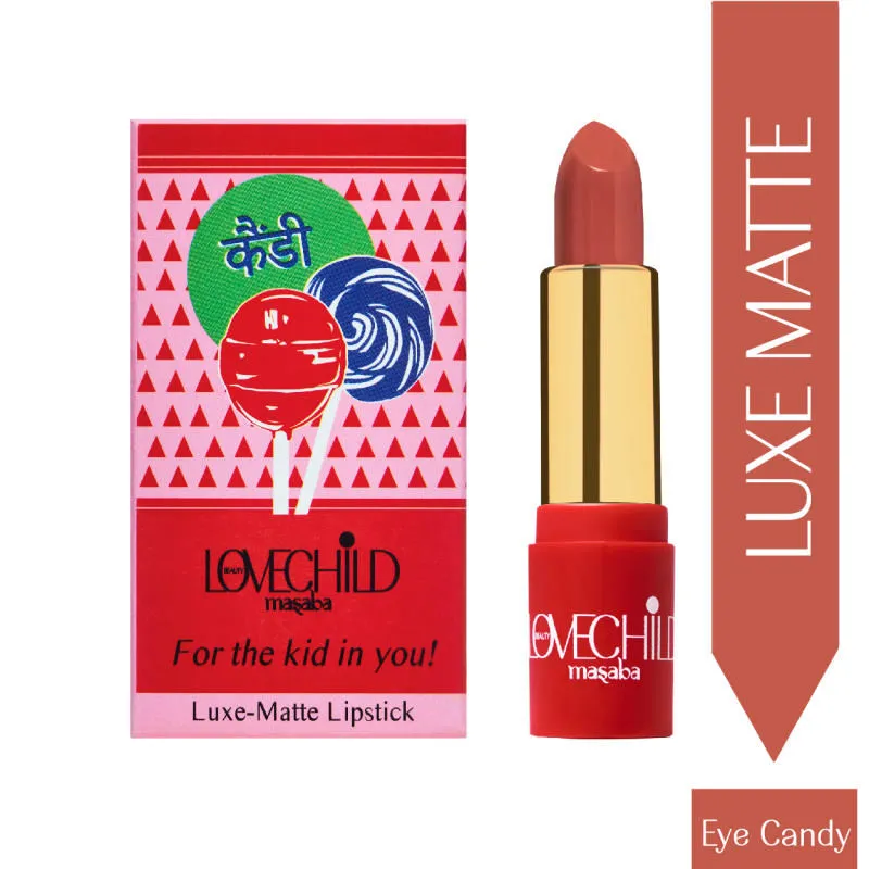 LoveChild Masaba For The Kid In You! Luxe Matte Lipstick - 01 Eye-candy