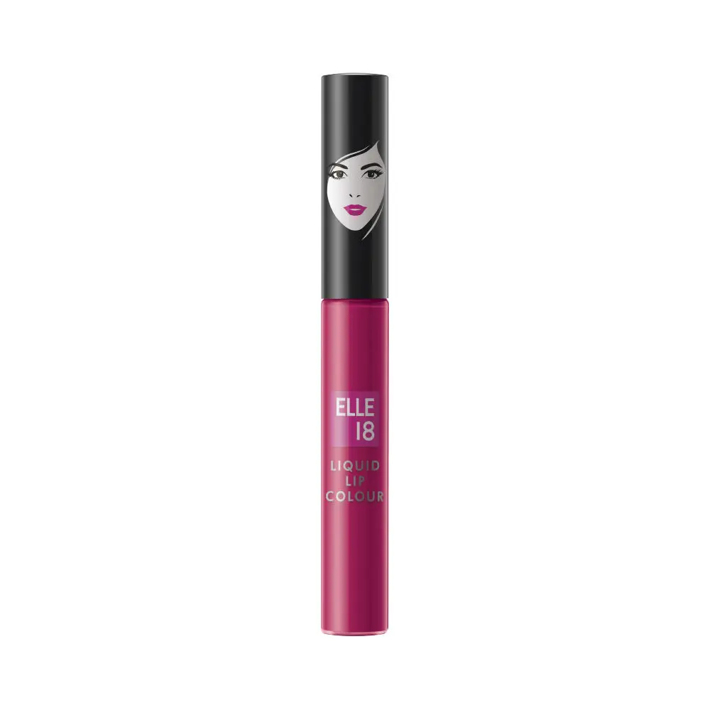 Elle18 Liquid Lip Color, Barn Red, 5.6ml