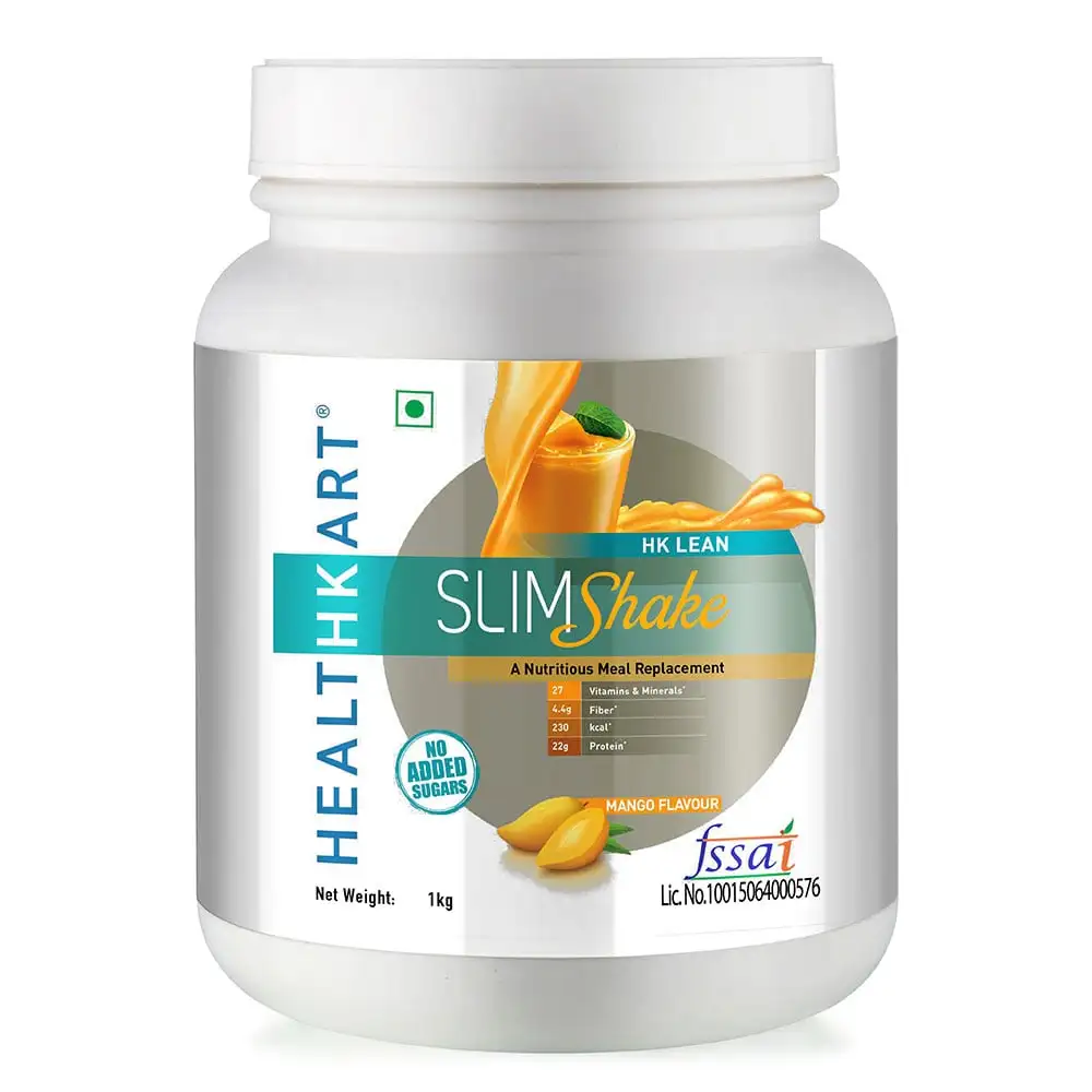 Healt SlimShake No Added Sugar,  1 kg  Mango