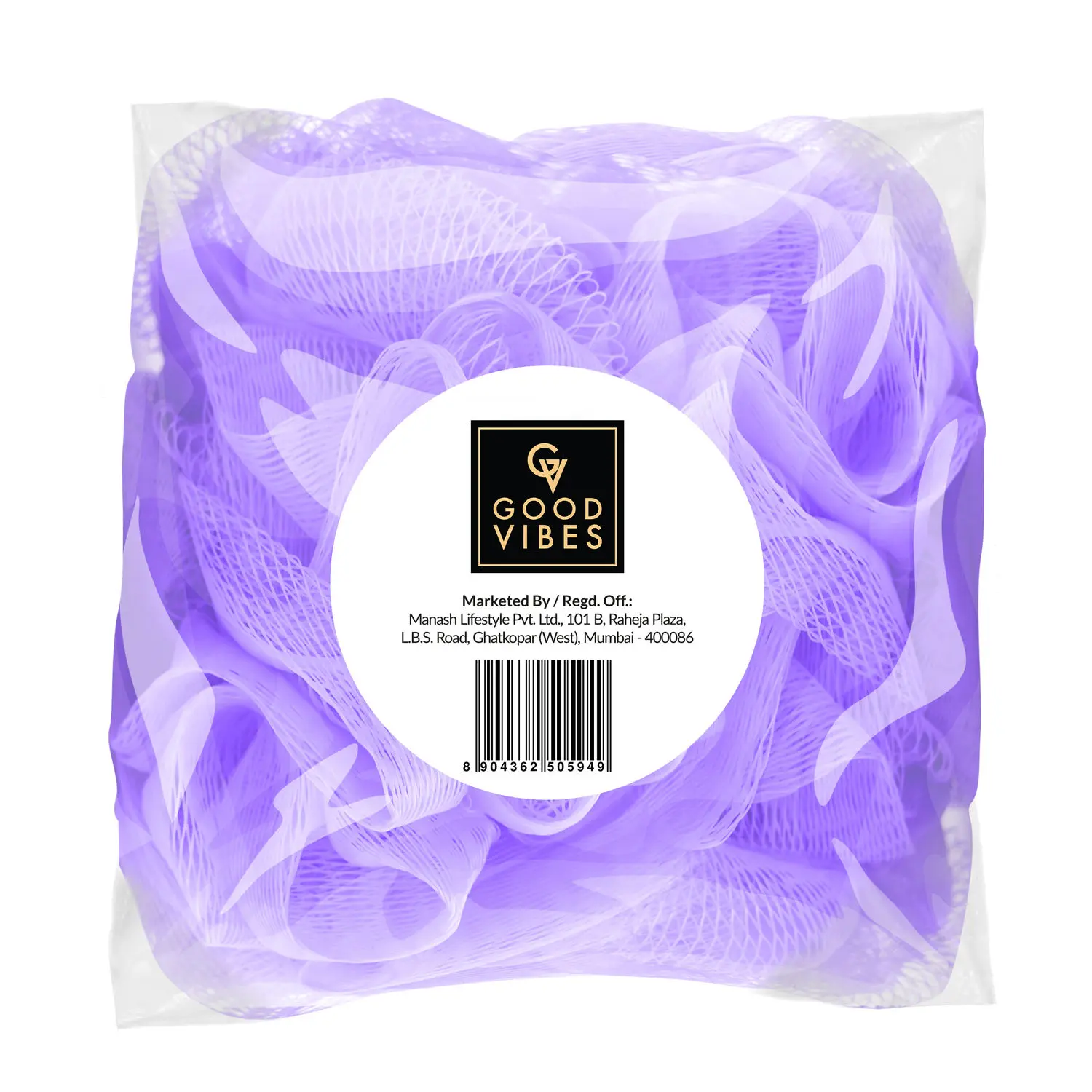 Purple Loofah (1 Pc)