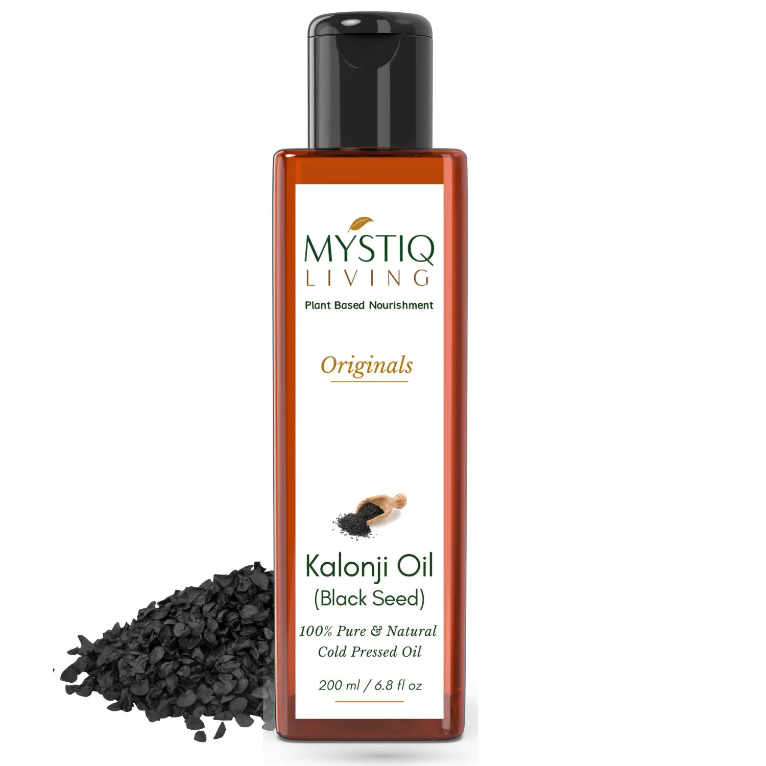 Mystiq Living Originals - Kalonji Oil (Onion Black seed )-(200 ml)