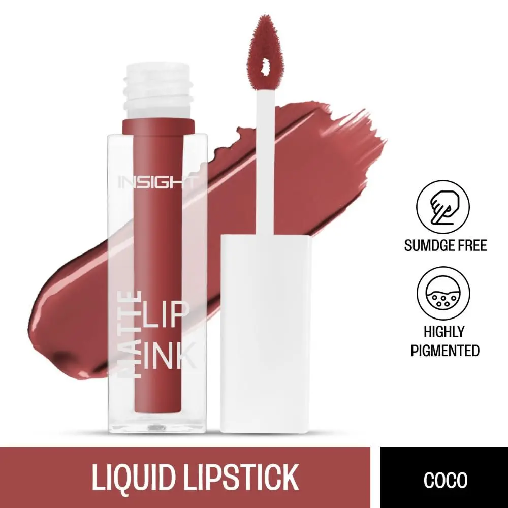 Insight Cosmetics Matte Lip Ink(Lg-43)_Coco