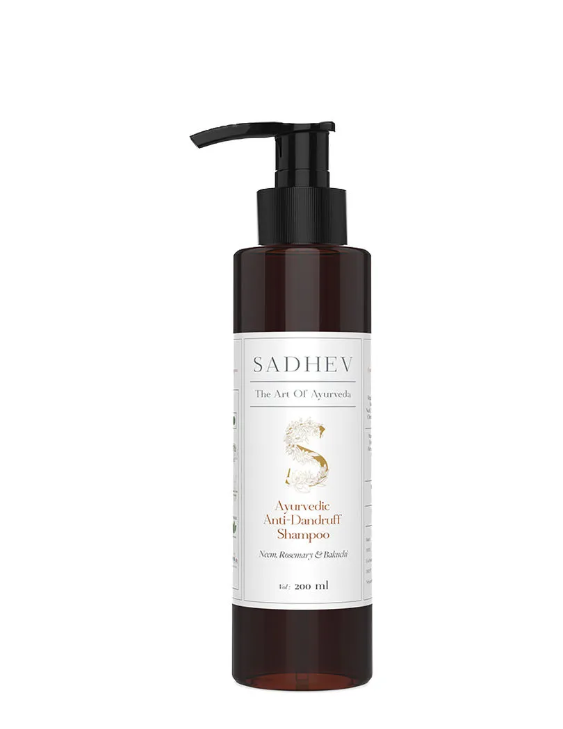 SADHEV Ayurvedic Anti-Dandruff Shampoo