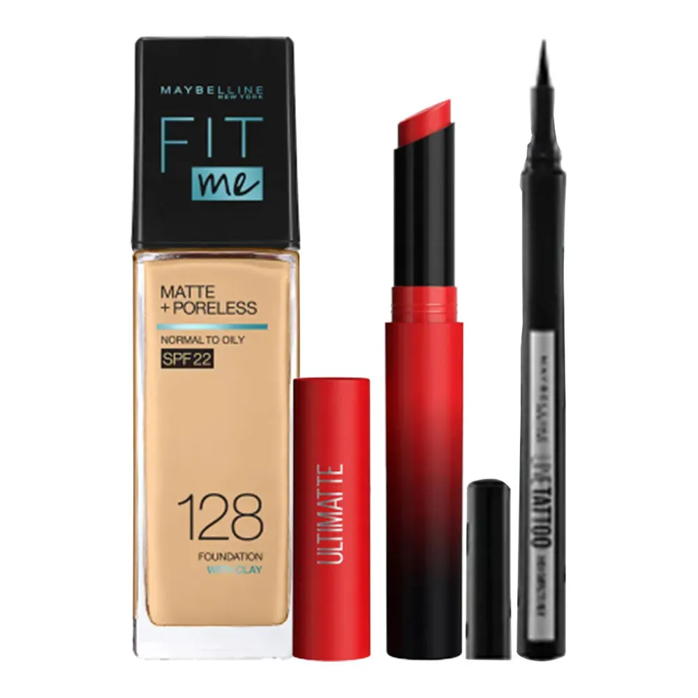 Maybelline New York Face, Eyes & Lips Kit