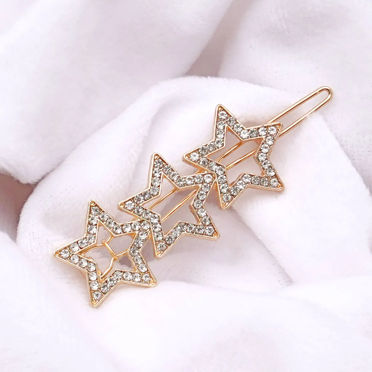 Ferosh Multi-Star Crystal Hairpin