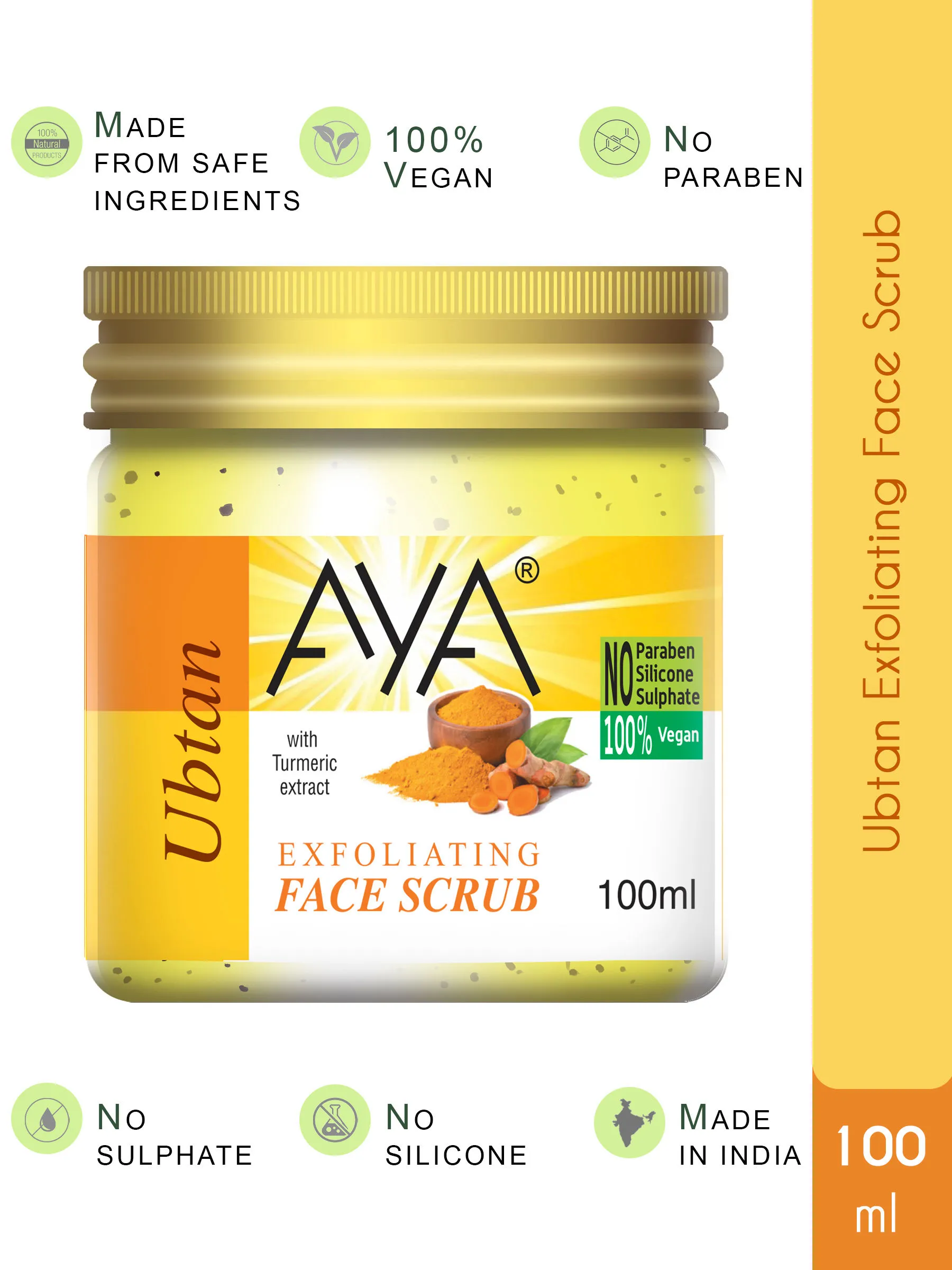 AYA Ubtan Exfoliating Face Scrub